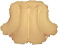 Spa Sister Luxury Inflatable Terrry Bath Pillow Peach