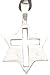 Christian Cross In Jewish Star Pewter Pendant title=