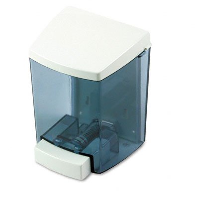 ClearVu Liquid Soap Dispenser, 30 Ounces, 4-1/2w x 4d x 6-1/4h, Black/White
