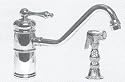 Sigma Single Lever Kitchen Faucet with Metal Handspray in Polished Brass (PVD) - 1.3517022