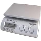 NEW - ULTRASHIP 55 lb. DIGITAL POSTAL SHIPPING & KITCHEN FOOD SCALE - SILVER - GREY by MYWEIGH