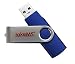 takeMS Fast 16GB HI Speed Non Slip Touch Rubber USB 2.0 SECURE Flash Drive Memory stick , password protect , Data encryption & Compression , Drive partioning , Portable email & Sync , No trace internet browsing , bootable + Free Lanyard & (Carry It Easy +Plus) worth 24.99, 5 Year Warranty - Retail pack