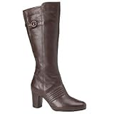 Clark's Artisan Ladies 'December' Dark Brown Leather Boot by