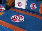 Detroit Pistons MicroSuede Full / Queen Comforter from "The MVP Collection" by Kentex