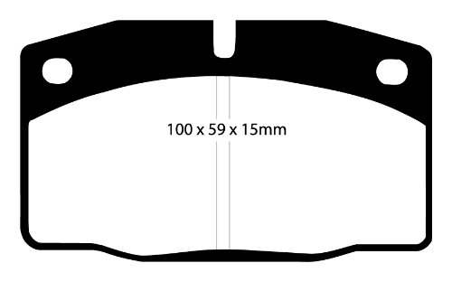 EBC FRONT BRAKE PADS ULTIMAX OPEL Kadett 1.3