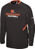 Reebok Cleveland Browns Play Dry Long Sleeve Performance T-Shirt
