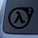 HALF LIFE 2 - First Person Shooter - Vinyl Decal Sticker #A1429 | Vinyl Color: Black