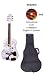 SX SG15 3/4 Size Panda 37" Acoustic Guitar Left Handed