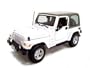 Jeep Wrangler Sahara Diecast Model White 1:18 Die Cast Car