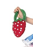 Plush Strawberry Purse Holiday Costume Party Accessory