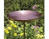 Burnt Copper Bird Bath