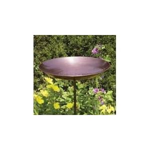 Achla Burnt Copper Bird Bath by 