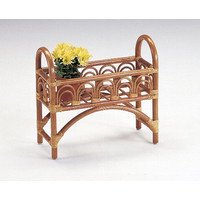 籐家具(ラタン) 籐フラワーラック W50 W303
