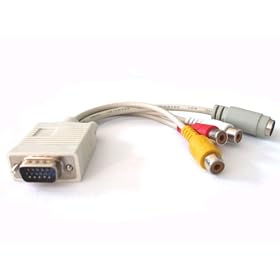 7 Inch VGA Adapter to TV S-Video RCA Out Cable [Misc.]