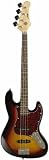 Arbor 4-String Electric Bass Guitar - Black
