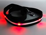 Bluecell Red Color SMD 8 LED Safety Dog Pet Leash + Bluecell Cable Tie
