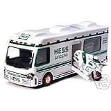 1998 Hess Truck Recreation Van with Dune Buggy and Motorcycle by Hess