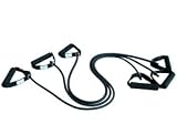 Light/Medium/Heavy Resistance Exercise Bands in Black Mesh Bag