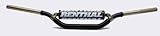 Renthal 994-01-BK-02-185 Twinwall Black 1-1/8" Aluminum Handlebar