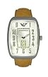 Armani Mens Mens Leather Collection watch AR0901