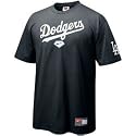 Nike L.A. Dodgers Black Baseball Practice T-shirt