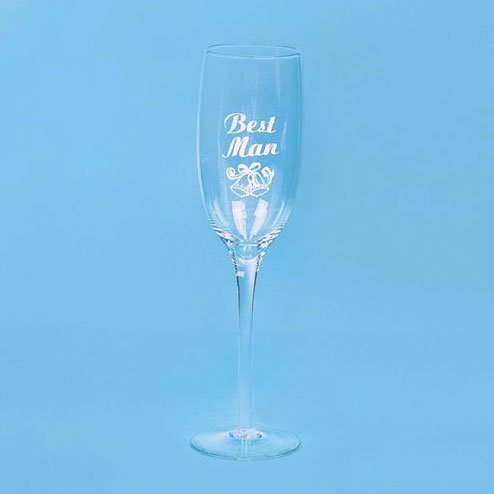 Best Man Champagne Flute (1 pc)