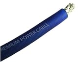 Stinger HPM Series 8 Gauge Matte Blue OFC Power Wire