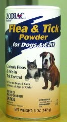 Farnam Pet Products Dog Cat Flea Tick Powder 6 Ounce - 27830\Z-51