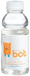 Bot Orange Fortified Water, 12-Ounce Bottles (Pack of 12)
