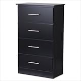 IMAGE OF Taylor Four Drawer Chest with Roller Glides Finish: Cherry