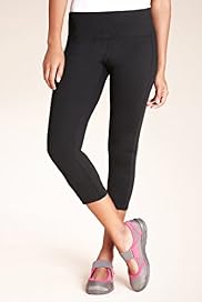 Active Performance Wide Waistband Cropped Leggings