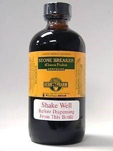 Stone Breaker 8 Ounces (Chanca Piedra) Compound (Madder/Hydrangea) by Herb Pharm Large