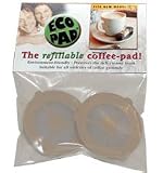 Ecopad Reusable Refillable Coffes Pod 2 pack For Senseo