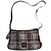Women's Liz Claiborne Purse Handbag Plaid O Heritage Mosaic O w/ Key Chain