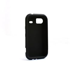 System-S Schutzh�lle Silikonh�lle Case Skin in Schwarz f�r HTC 7 Mozart