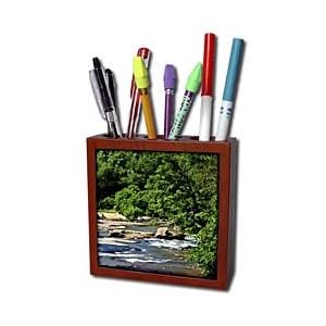 WhiteOak Photography Nature Scenes - Nature Scene - Tile Pen Holders-5 inch tile pen holder