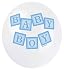 Baby Boy Blocks Baby Shower Balloons 12 Pack 12