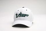 South Florida Bulls "USF" White ZH Flex Fit Hat