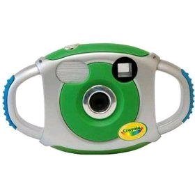 Crayola - 25070 - Appareil photo num�rique pour Enfant - 2,1 Mpix - �cran 1,5" - M�moire interne 100 photos - Vert