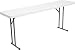 Folding Tables | White Tables - 18''W X 72''L Granite White Plastic Folding Table [DAD-YCZ-180-GW-GG]
