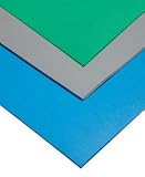 Techni-Stat Dissipative Floor Mat,2.5' X 40' X .08, Blue