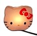 Cool2day Top lovely cute Red Kitty Ribbon Desk Bedroom Light Lamp KK00092