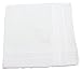 Charming Men's Embroidered Initial Cotton Handkerchief Set of 3