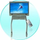 Car Armrest DVD Player - 8.5 Inch TFT Swivel Screen -Grey