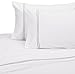 Amazon Brand – Pinzon 400-Thread-Count Hotel Stitch Sheet Set - Queen, Silver Grey Stripes