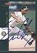 Eric Chavez, Oakland Athletics, 2002 Fleer Maximum Autographed Card