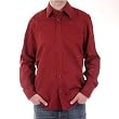 Hugo Boss claret long sleeve shirt. BOSS6458