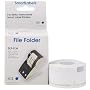 260-labels 9/16 X 3-7/16 Slp-flw 2rolls White File Folder