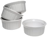 CorningWare French White 7-Ounce Ramekins, Set of 4