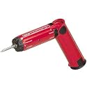 Milwaukee 65466 2.4-Volt Ni-Cad Cordless Screwdriver with 3-Piece Bit Set